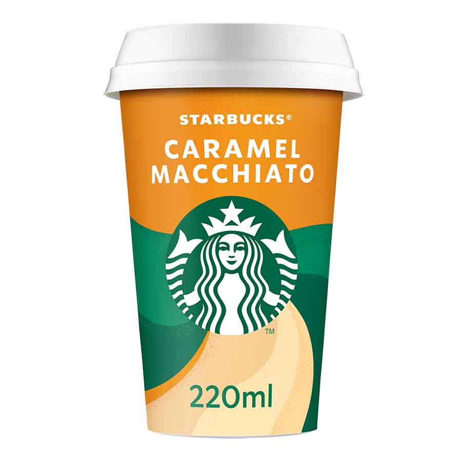 Starbucks Chilled Classics Ρόφημα Παγωμένου Καφέ Caramel Macchiato 220ml.