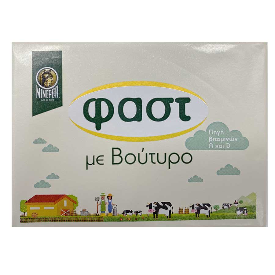 Μινέρβα Φαστ Μαργαρίνη Με Βούτυρο 250γρ.