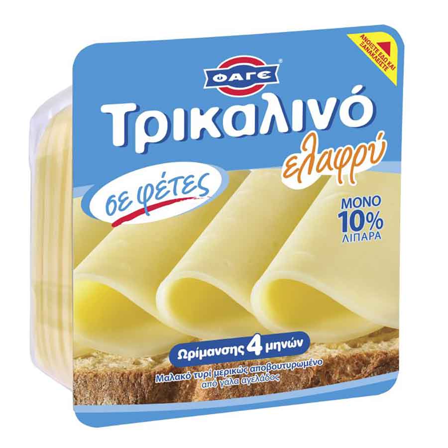Φάγε Τρικαλινό Light Σε Φέτες 200γρ.