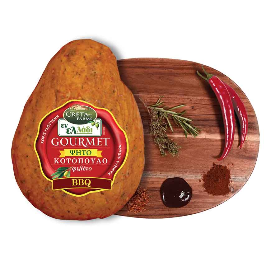 Creta Farms Εν Ελλάδι Gourmet Κοτόπουλο Φιλέτο Ψητό Καπνιστό Barbeque