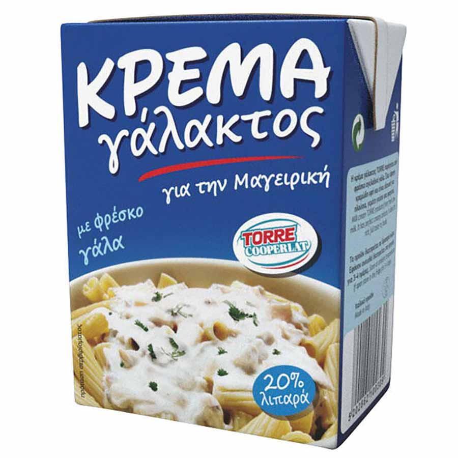 Torre Κρέμα Γάλακτος 20% Λιπαρά 200ml.