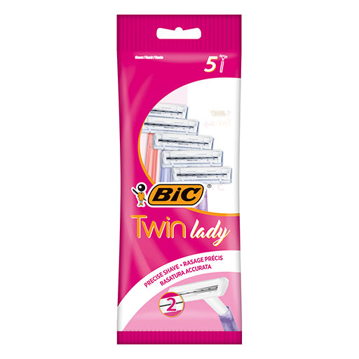 Bic Ξυραφάκια Twin Lady 5τεμ.