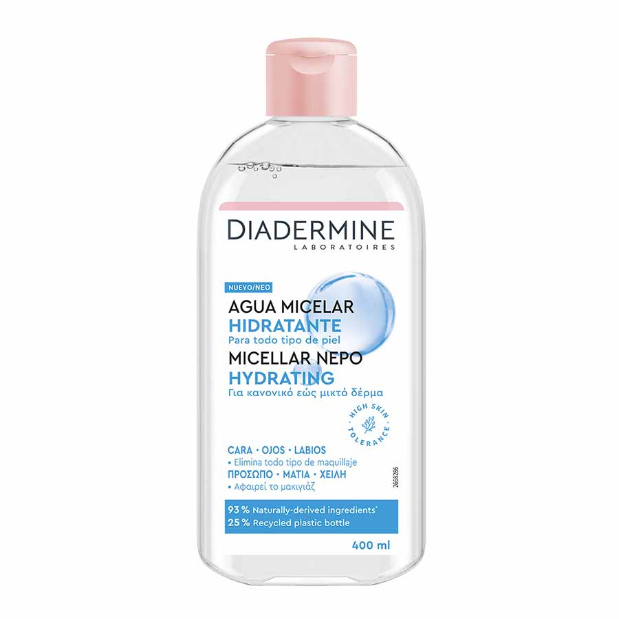 Diadermine Micellar Νερό Καθαρισμού Hydrating 400ml. 