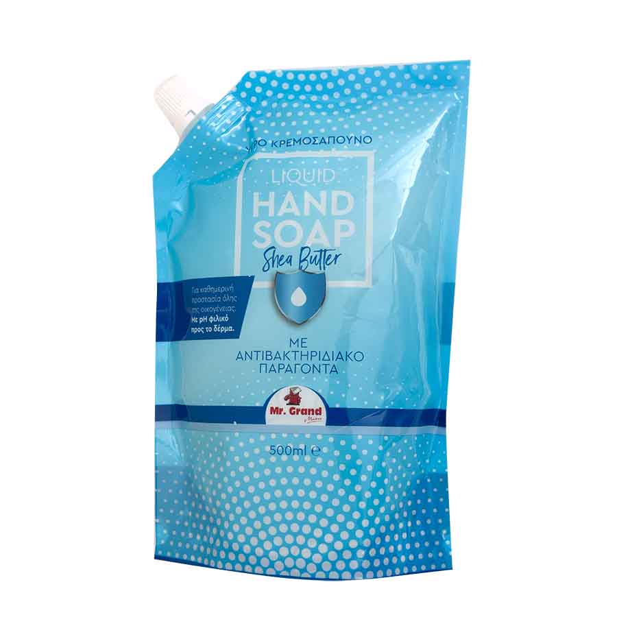 MrGrand Κρεμοσάπουνο Shea Butter Ανταλλακτικό 500ml.