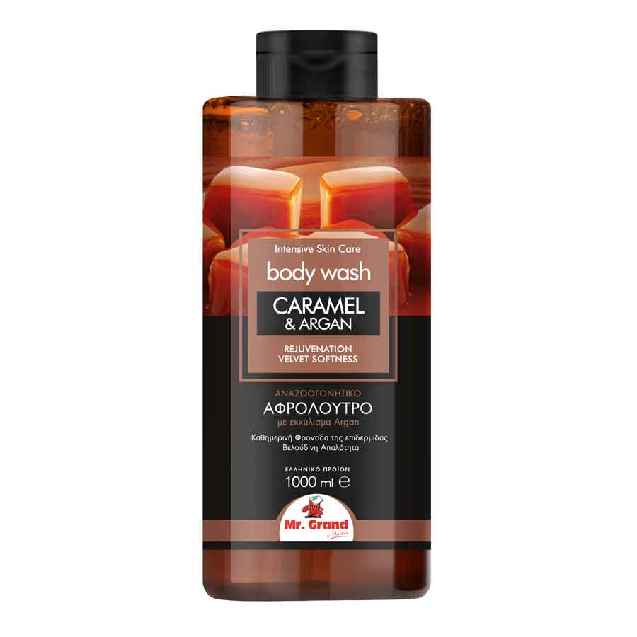MrGrand Αφρόλουτρο Caramel & Argan Oil 1lt.
