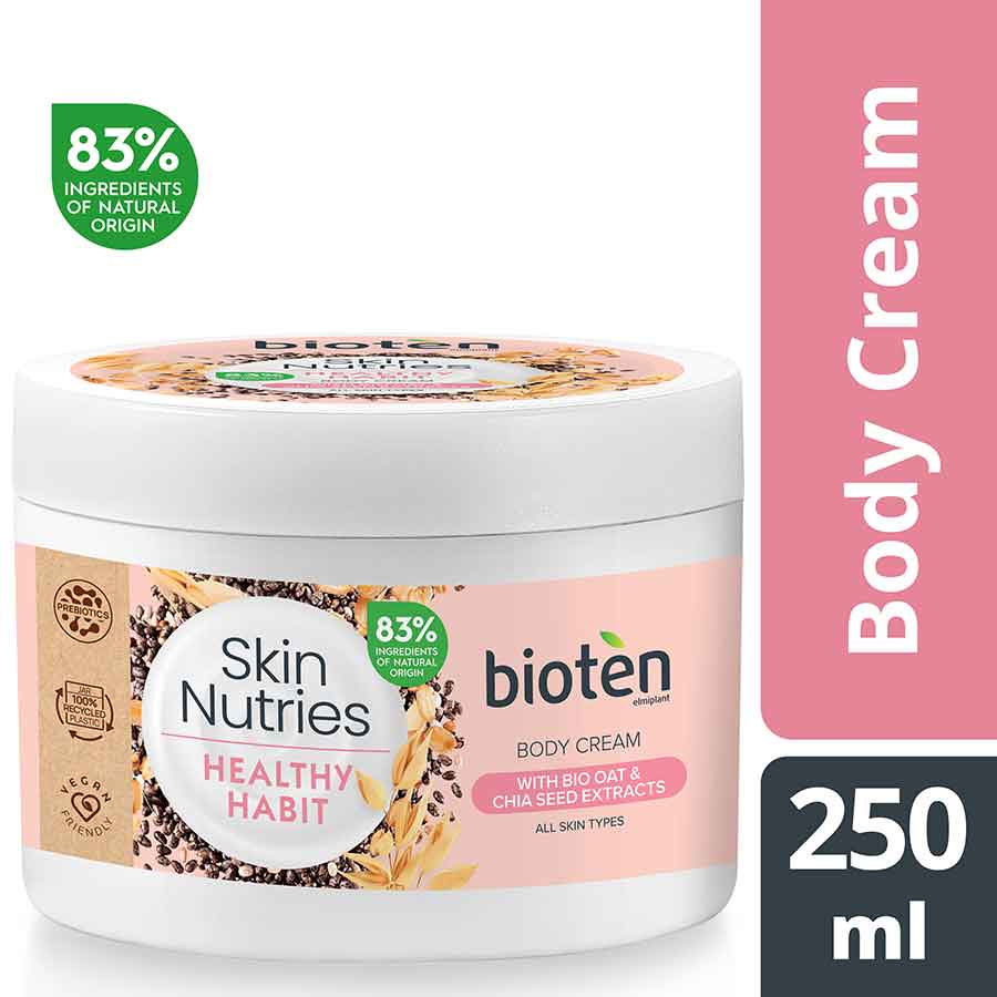 Bioten Skin Nutries Κρέμα Σώματος Oat & Chia 250ml.