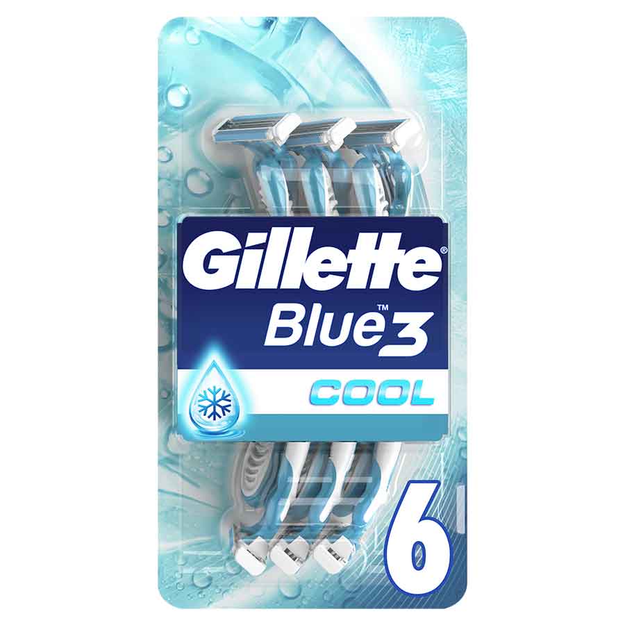 Gillette Blue 3 Plus Cool Ξυραφάκια 6τεμ.
