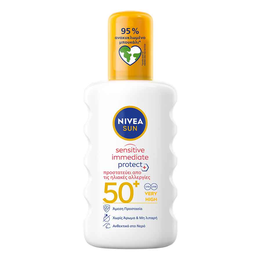 Nivea Sun Sensitive Sun Allergy Σπρέι SPF50+ 200ml.
