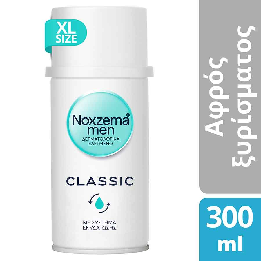 Noxzema Men Αφρός Ξυρίσματος Classic 300ml.