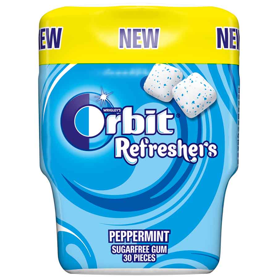 Orbit Refreshers Τσίχλες Μέντα 67γρ.