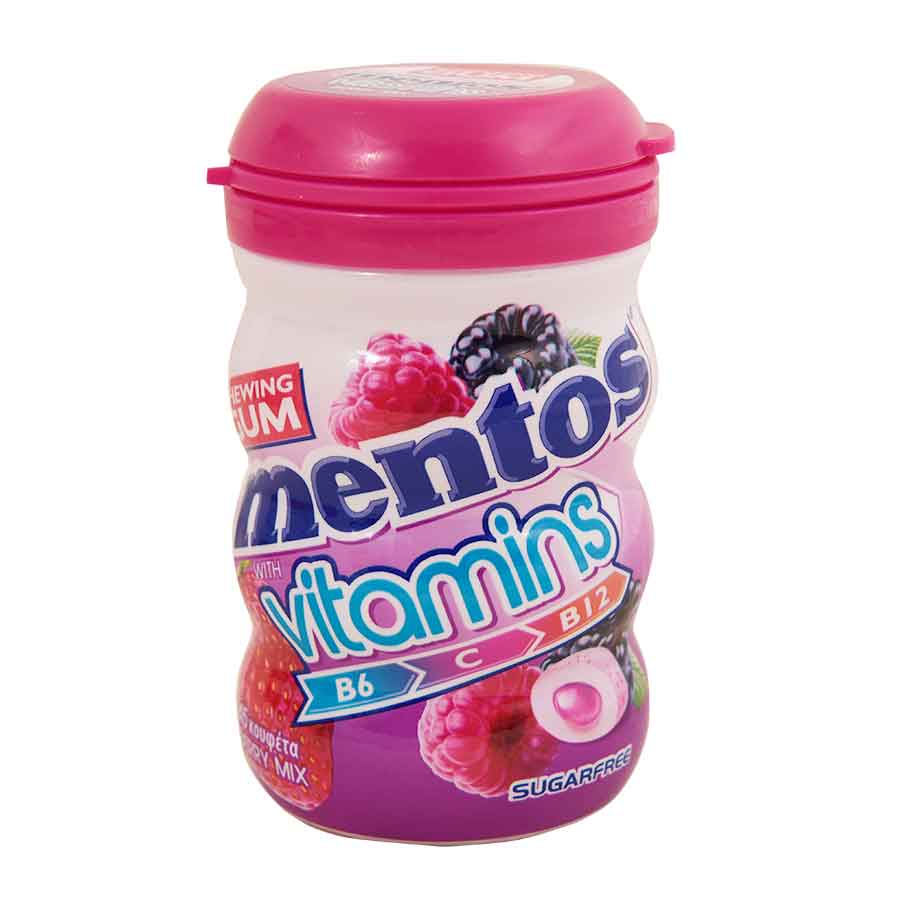 Mentos Vitamins Τσίχλες Berry 90γρ.