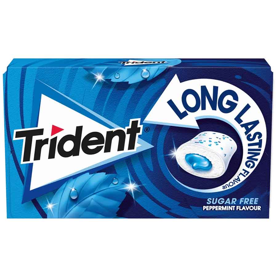Trident Long Τσίχλες Μέντα 22γρ.