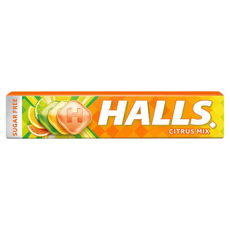 Halls Καραμέλες Citrus Mix 32γρ.