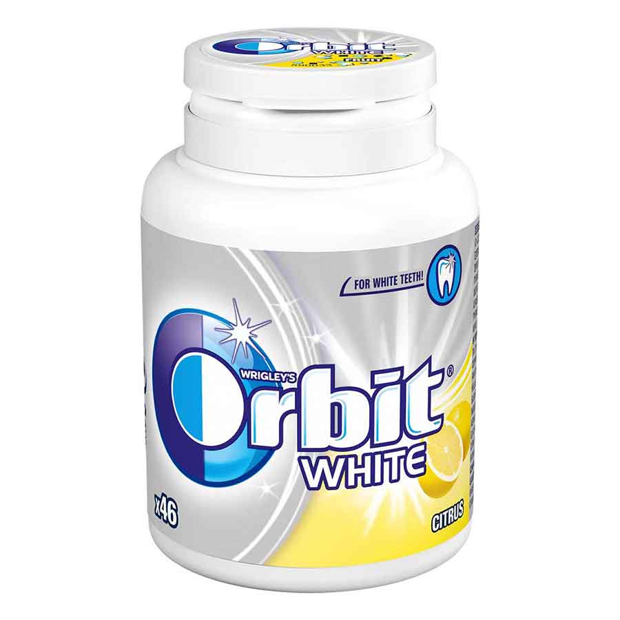 Orbit White Τσίχλες Citrus 65γρ.