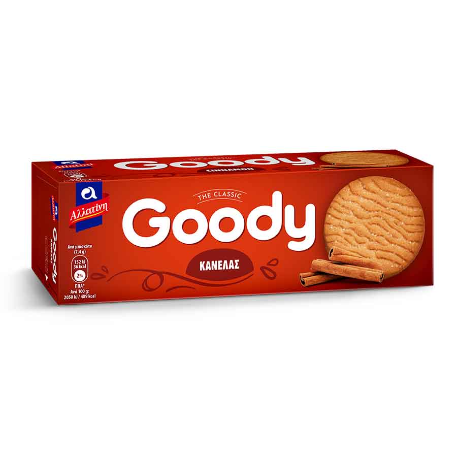 Αλλατίνη Goody Μπισκότα Κανέλα 185γρ.