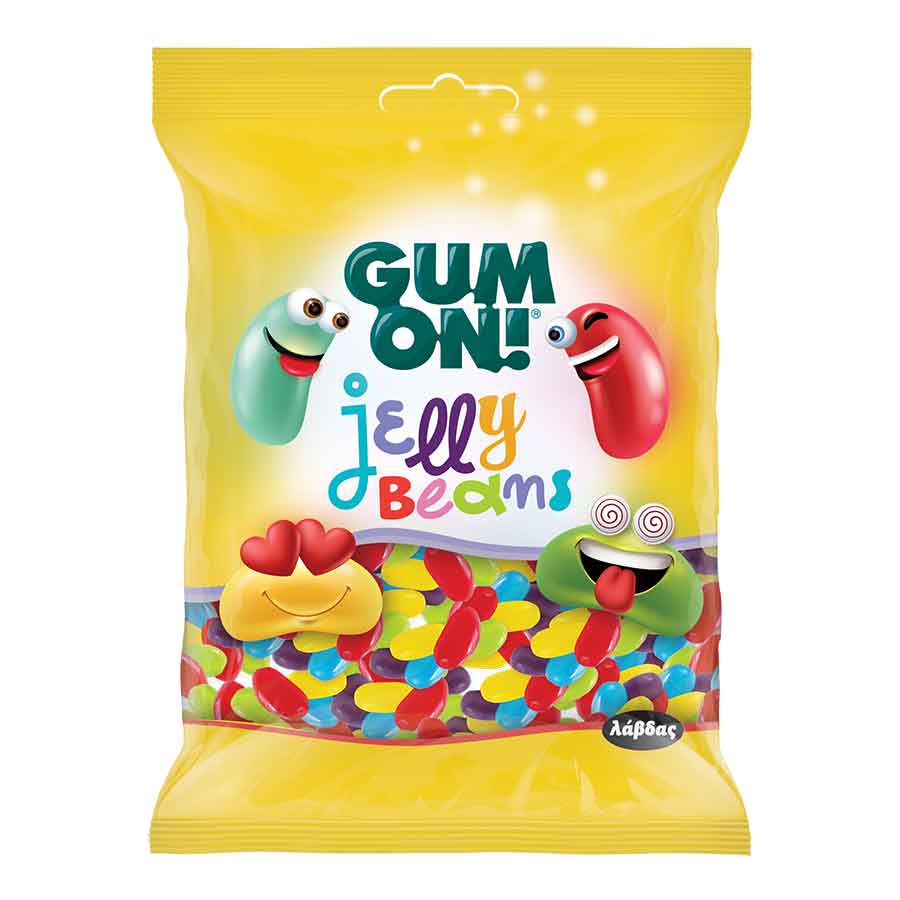 Λάβδας Gum On Jelly Beans 90γρ.