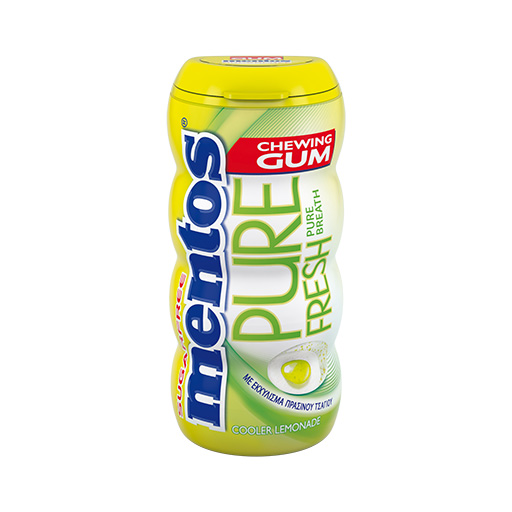 Mentos Pure Fresh Τσίχλες Cooler Lemonade 28γρ.