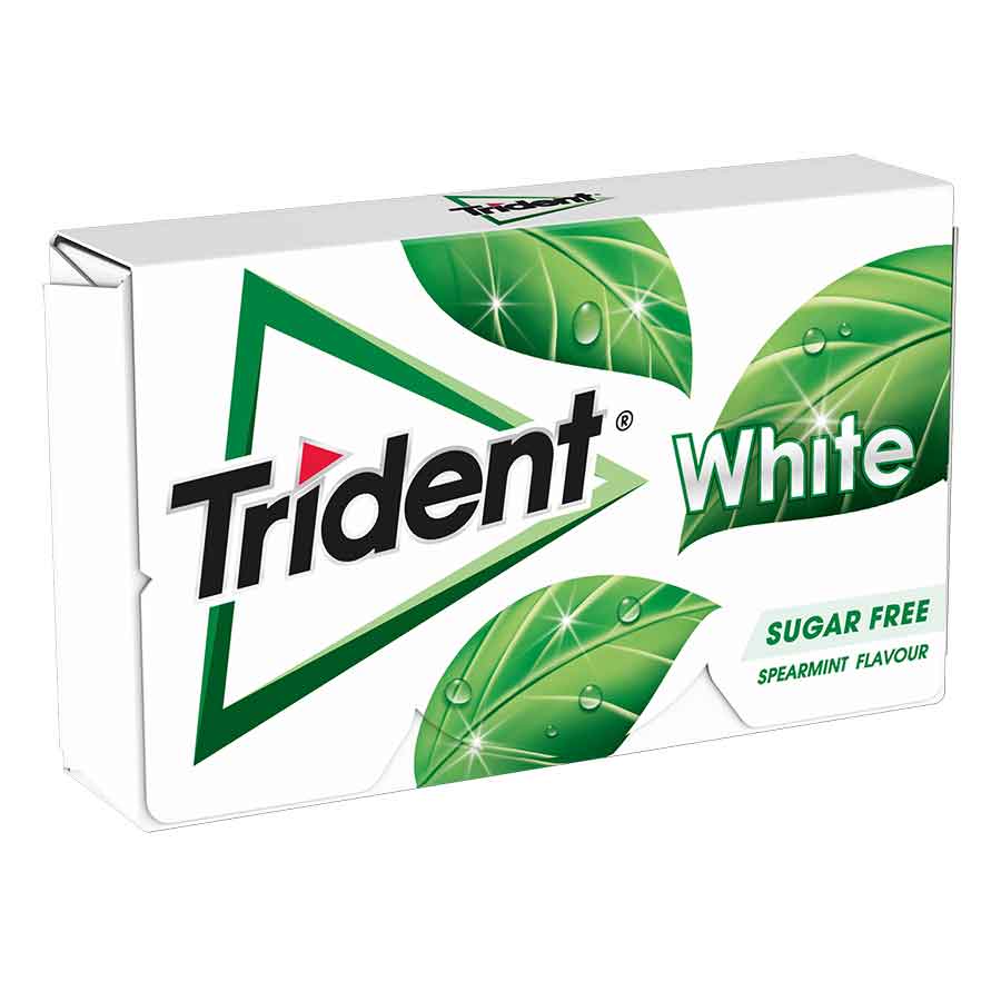 Trident White Τσίχλες Δυόσμος 23,8γρ. 