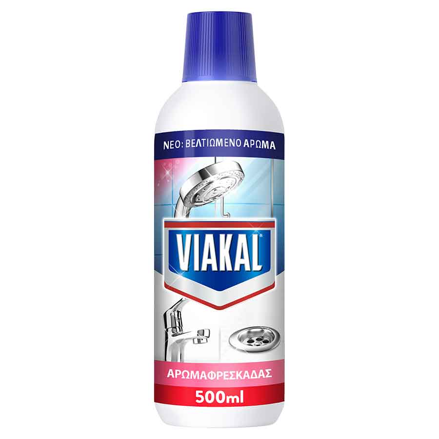 Viakal Υγρό Καθαριστικό Κατά Των Αλάτων Fresh 500ml.