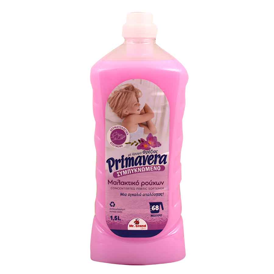 MrGrand Συμπυκνωμένο Μαλακτικό Ρούχων Flower 68mez. 1,5lt.