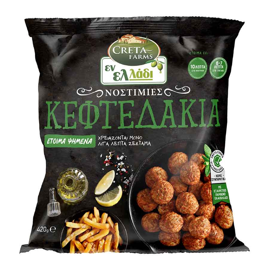 Creta Farms Εν Ελλάδι Νοστιμιές Κεφτεδάκια 420γρ.