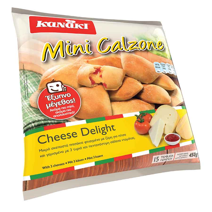 Kanaki Calzone Μίνι Cheese Delight 450γρ.