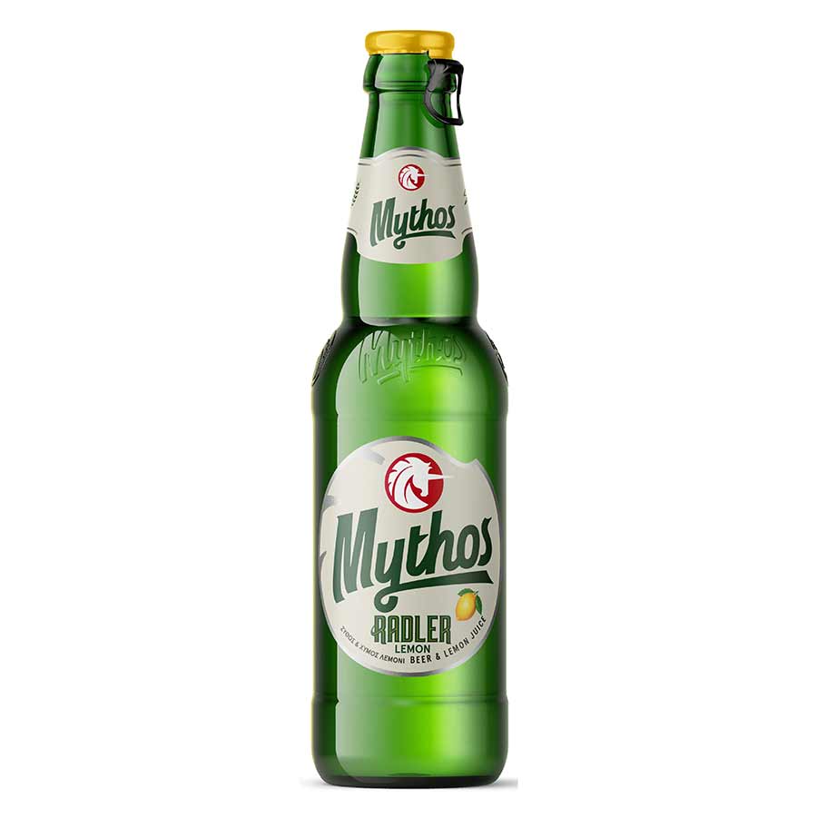Mythos Radler Μπίρα Λεμόνι Φιάλη 330ml.