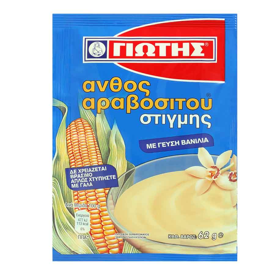 Γιώτης Άνθος Αραβοσίτου Στιγμής Βανίλια 62γρ.