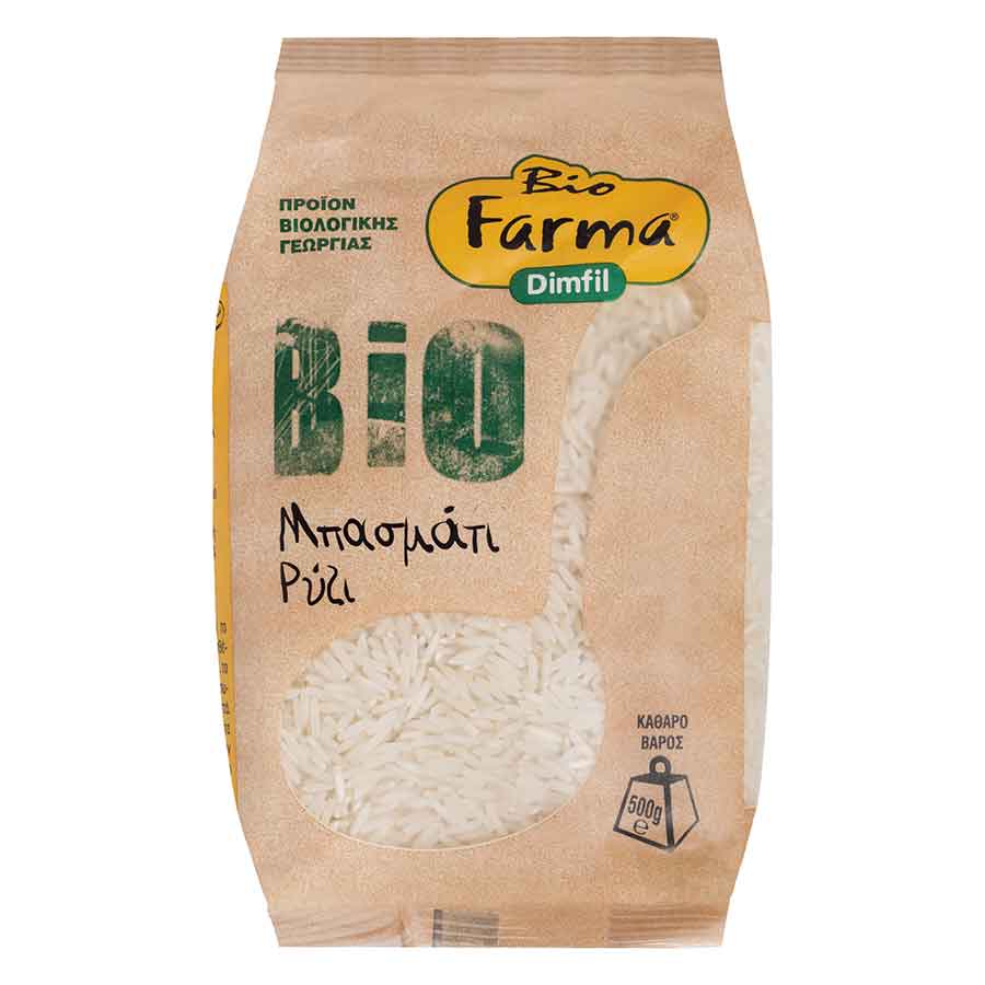 Bio Farma Ρύζι Basmati Βιολογικό 500γρ.