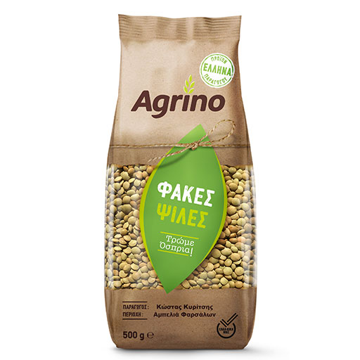 Agrino Φακές Ψιλές Φαρσάλων 500γρ.