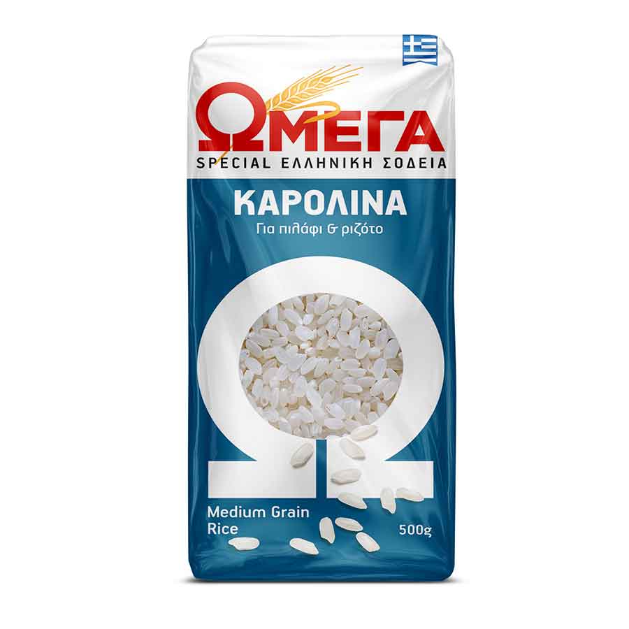 Ωμέγα Special Ρύζι Καρολίνα 500γρ.