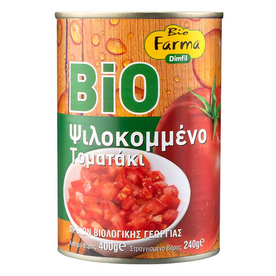 Bio Farma Τοματάκι Ψιλοκομμένο Βιολογικό 400γρ.
