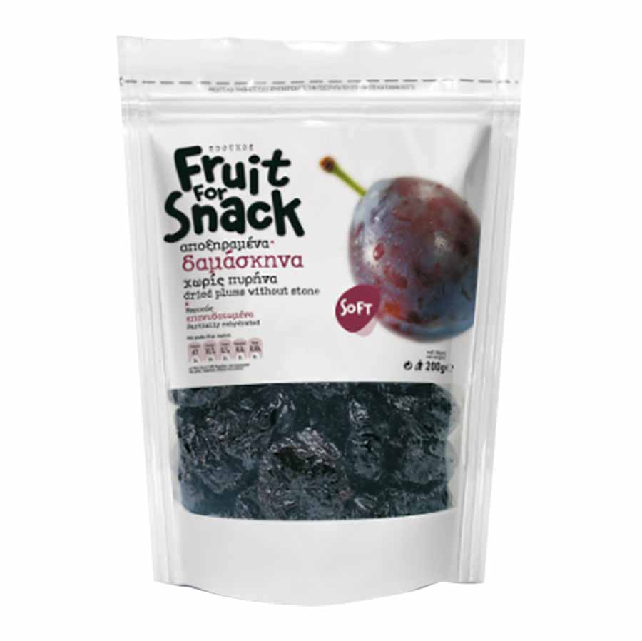Sdoukos Fruit For Snack Δαμάσκηνα Απύρηνα Μερικώς Επανυδατωμένα 200γρ. 