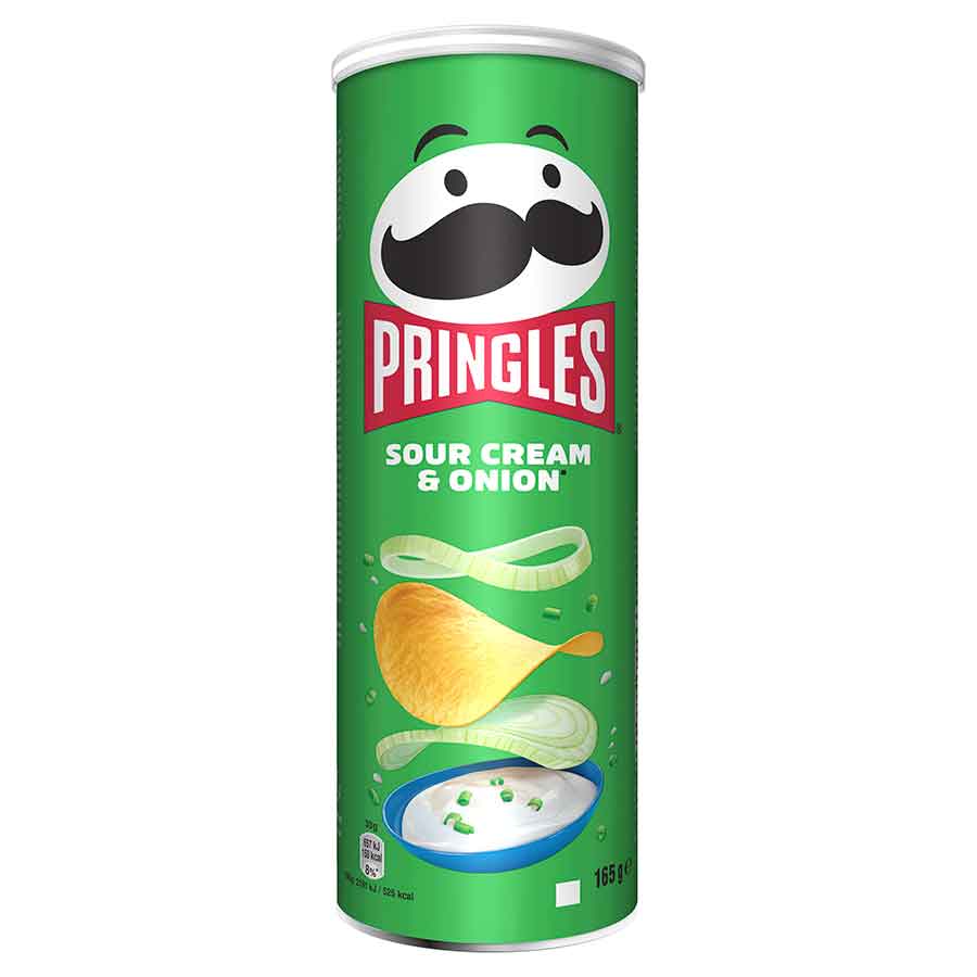 Pringles Sour Cream & Onion 165γρ.