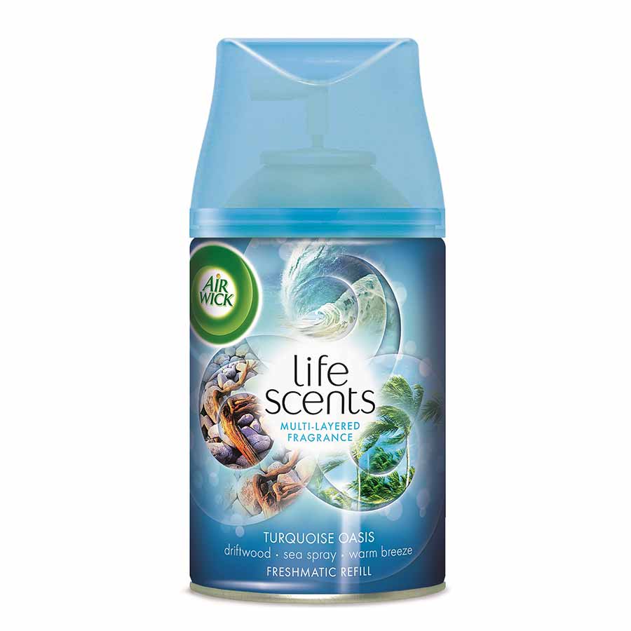Airwick Freshmatic Αρωματικό Χώρου Ανταλλακτικό Turquoise Oasis 250ml.