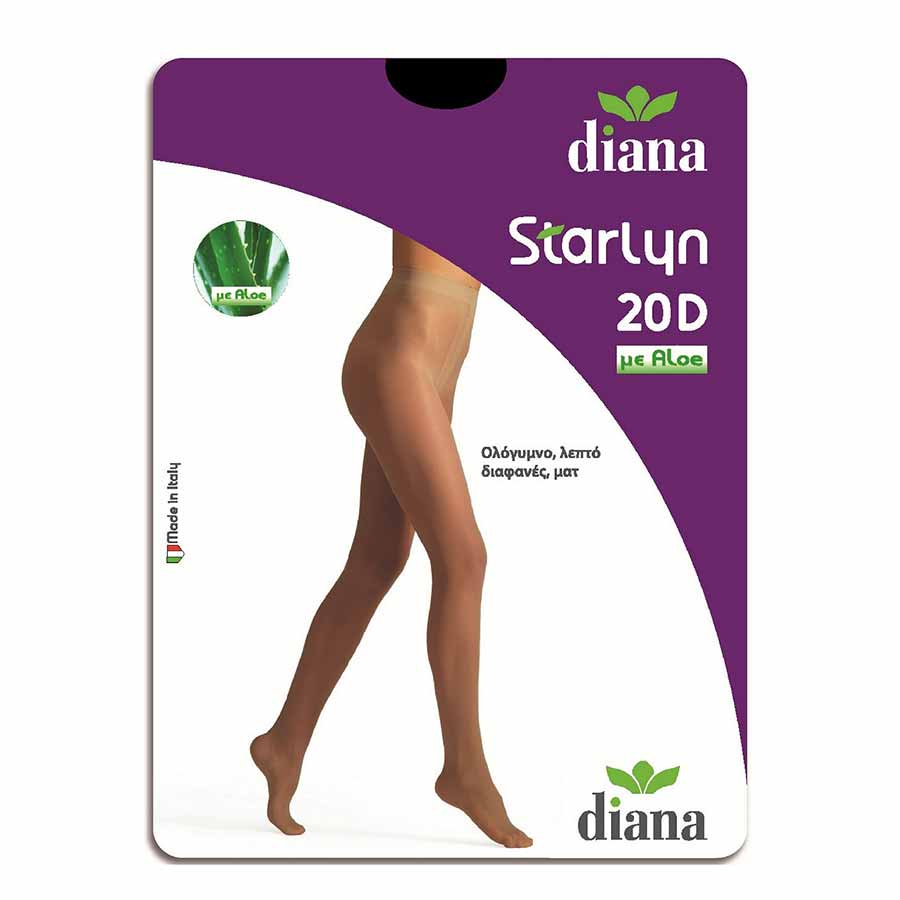 Diana Καλσόν Starlyn Small Μαύρο 20Den