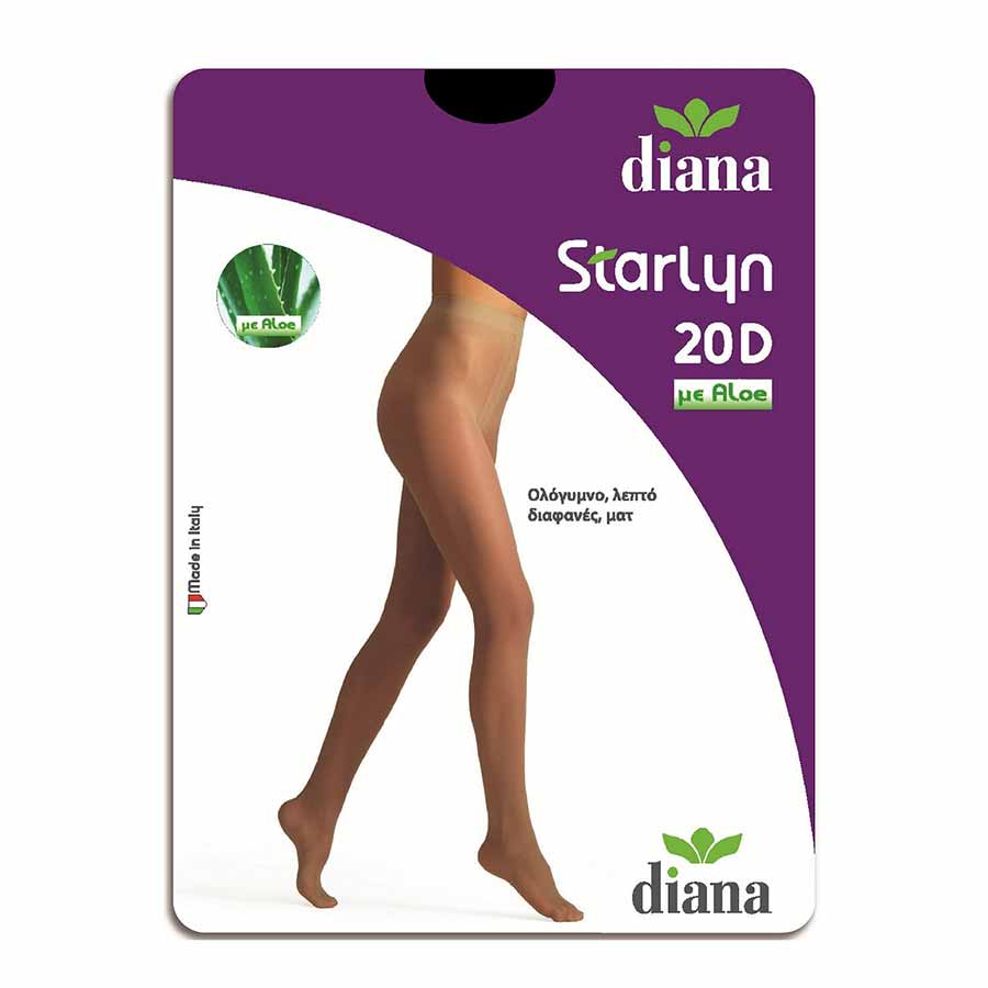 Diana Καλσόν Starlyn Large Μαύρο 20Den