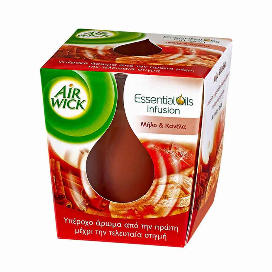 Airwick Αρωματικό Κερί Μήλο & Κανέλα
