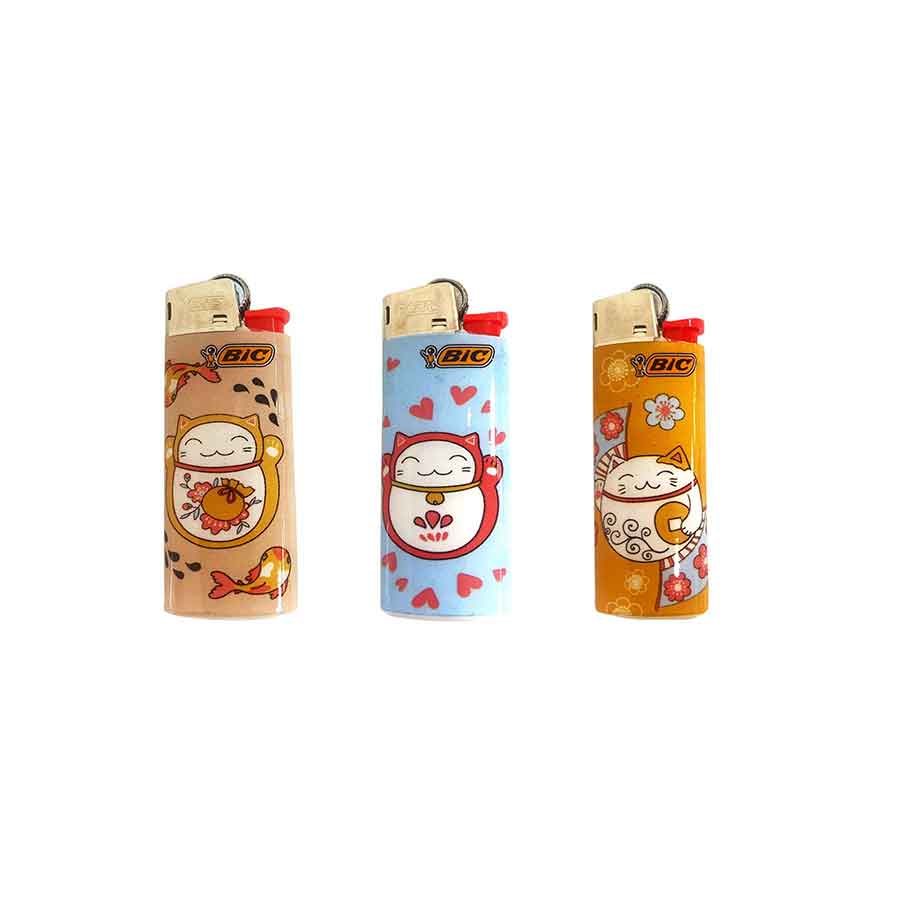 Bic Αναπτήρες J25 Sleeve (Διάφορα Σχέδια) 