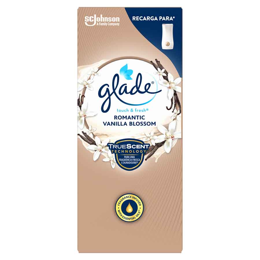 Glade Touch & Fresh Αρωματικό Χώρου Ανταλλακτικό Συσκευής Ψεκασμού Vanilla Blossom