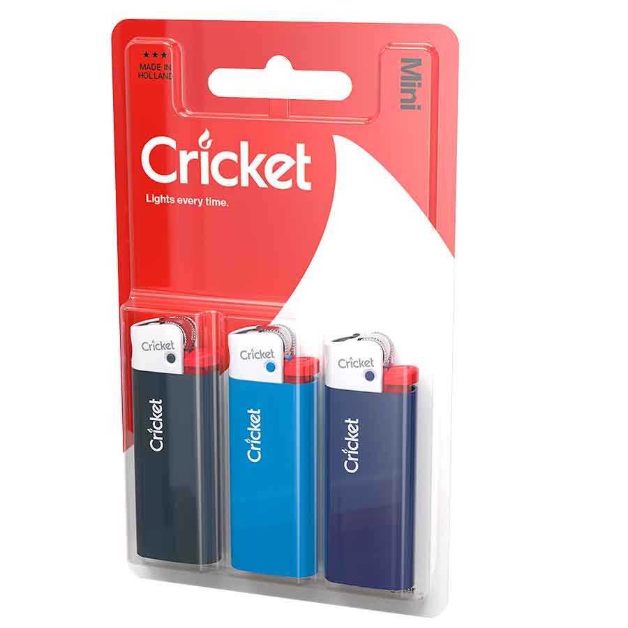 Cricket Αναπτήρας Μίνι Navy 3τεμ.