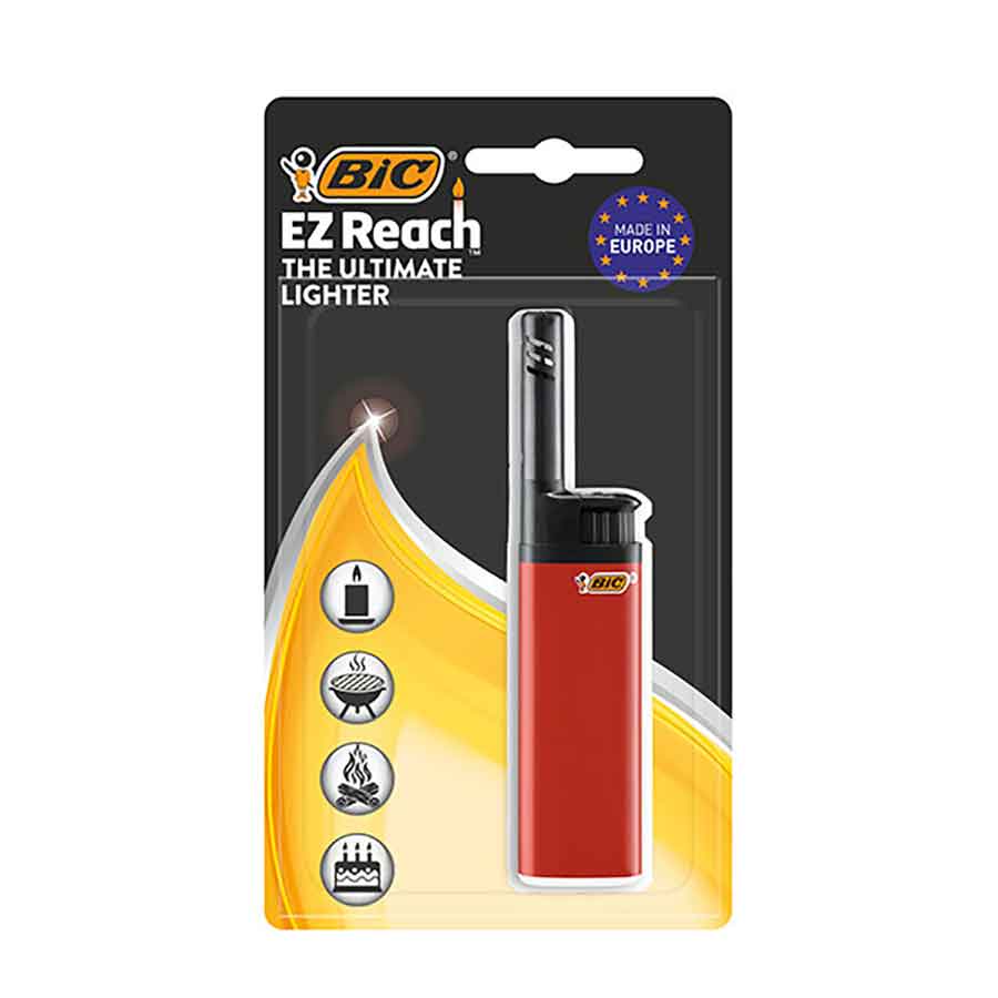 Bic EZ Reach J38 Wand Αναπτήρας Τσέπης Πολλαπλών Χρήσεων 1τεμ. (Διάφορα Χρώματα)