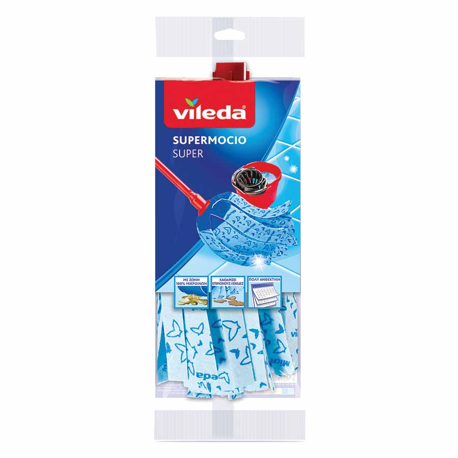 Vileda SuperMocio Super Σφουγγαρίστρα  +30% Microfibre