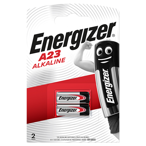 Energizer Μπαταρίες Αλκαλικές Φωτογραφικής Μηχανής A23 2τεμ.