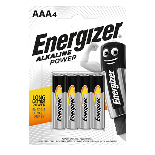 Energizer Power Μπαταρίες Αλκαλικές AAΑ 4τεμ.
