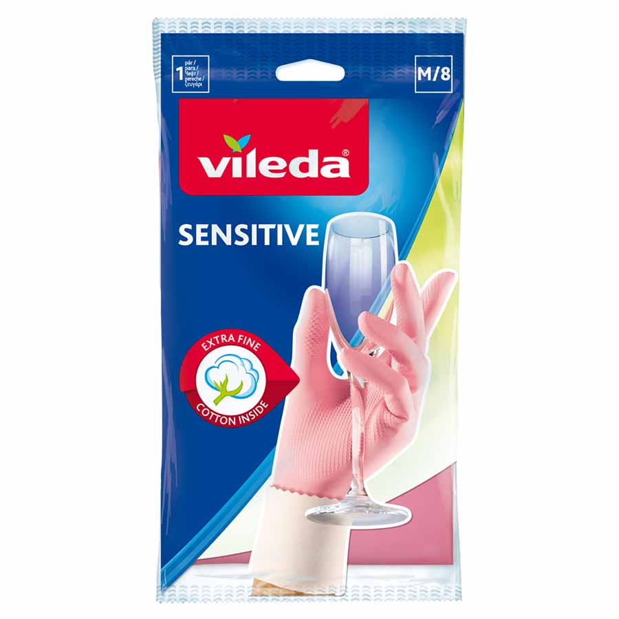 Vileda Sensitive Γάντια Medium