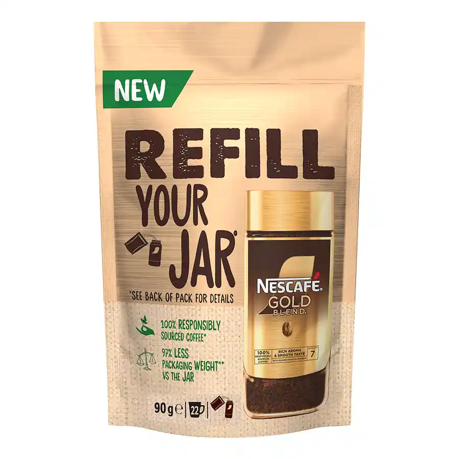 Nescafe Gold Blend Καφές Refill 90γρ.