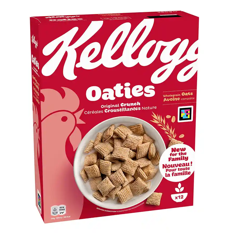 Kellogg's Oaties Δημητριακά Original 360γρ.