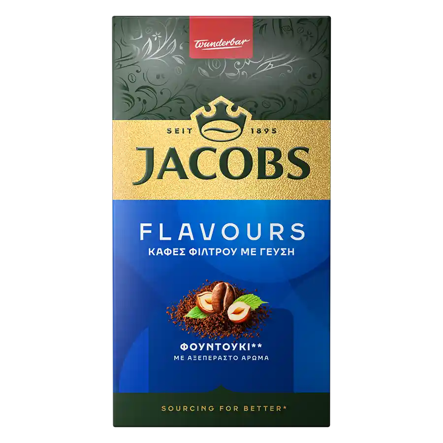 Jacobs Καφές Φίλτρου Φουντούκι 250γρ.