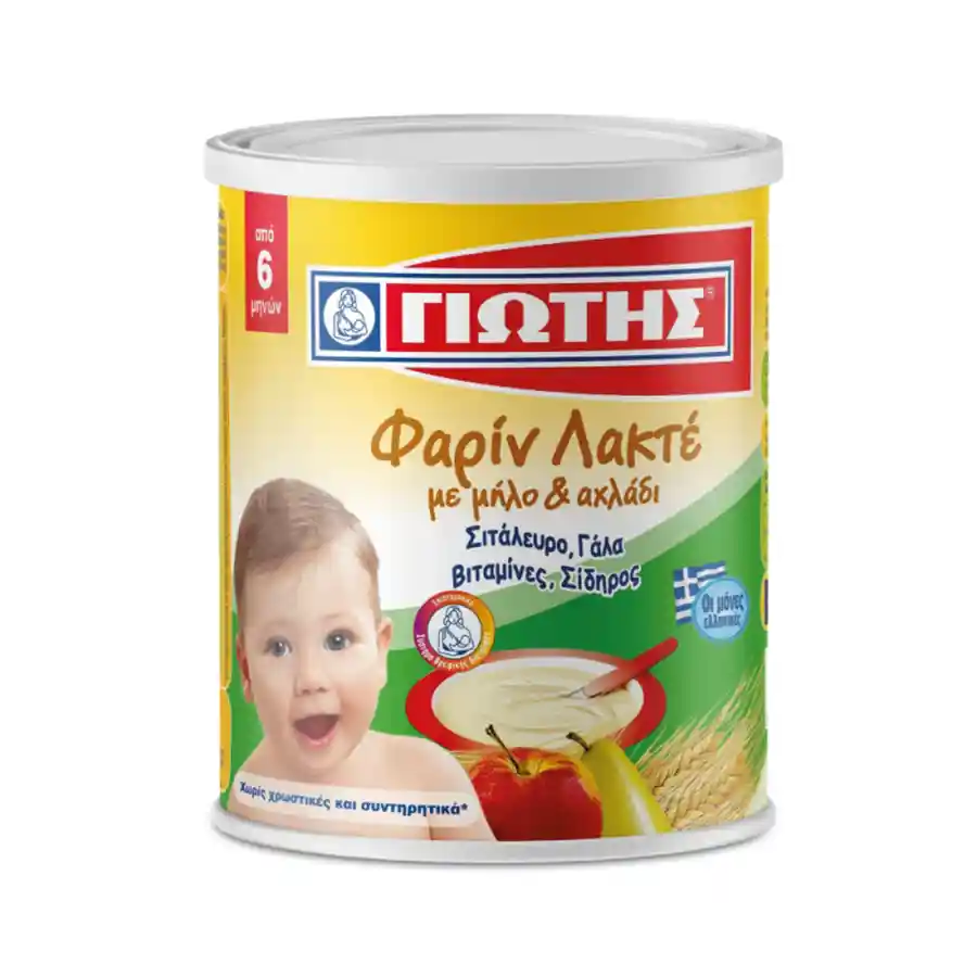 Γιώτης Φαρίν Λακτέ Μήλο & Αχλάδι 300γρ.